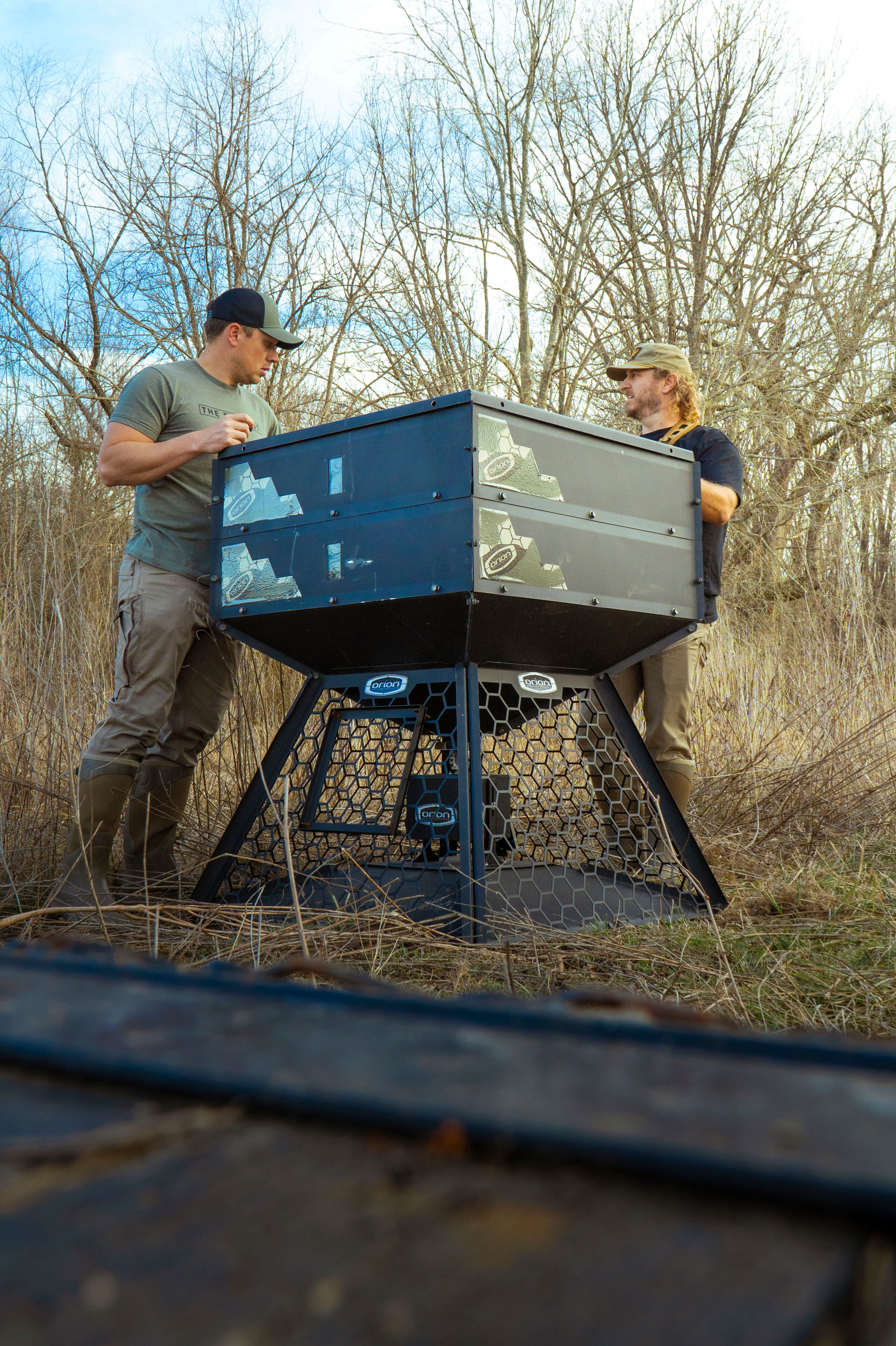 750lbs -  Orion Modular Stand and Fill Deer Feeder